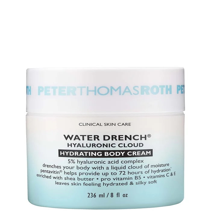 Peter Thomas Roth Water Drench Crème Hydratante pour le Corps Effet Vapeur à l’Acide Hyaluronique 236 ml