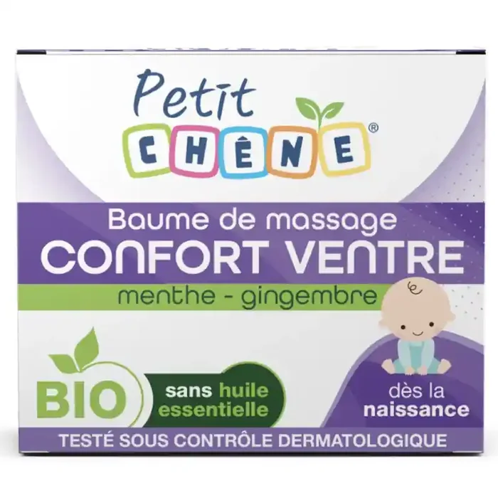 PETIT CHÊNE BAUME MASSAGE CONFORT VENTRE 40ML 3CHÊNES