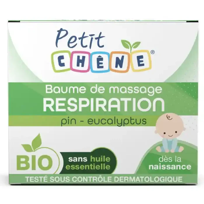 PETIT CHÊNE BAUME MASSAGE RESPIRATION 40ML 3CHÊNES