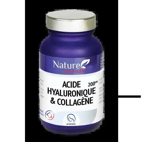 PHARM NATURE ACIDE HYALURONIQUE COLLAGÈNE – 60 gélules