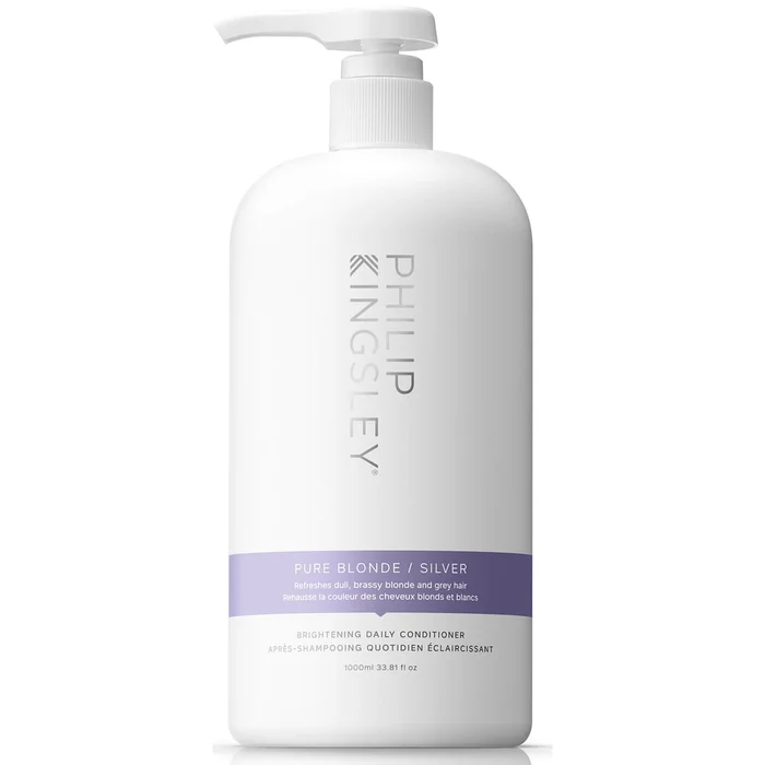 Philip Kingsley Pure Blonde/Silver Après-Shampooing Quotidien Éclaircissant 1 000 ml