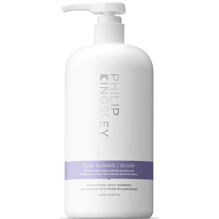Philip Kingsley Pure Blonde/Silver Shampooing Quotidien Éclaircissant 1 000 ml