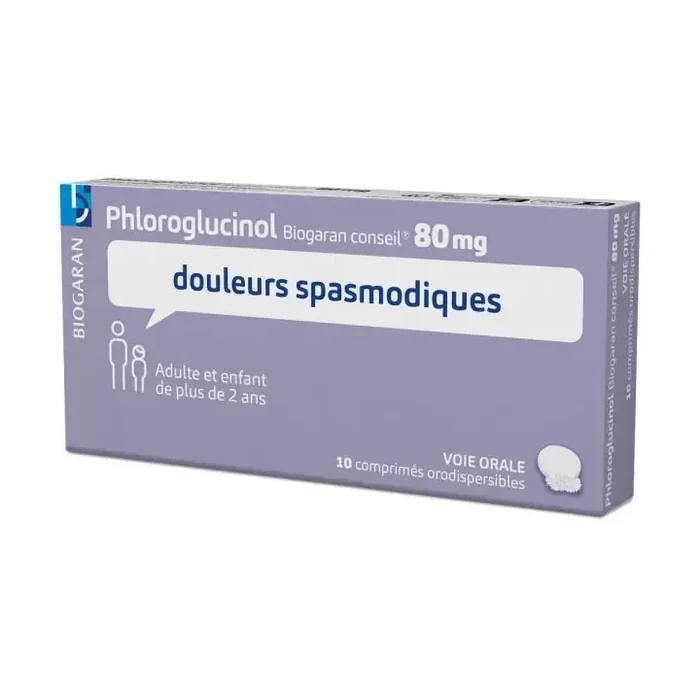 Phloroglucinol 80 mg – Douleurs spasmodiques – 10 comprimés