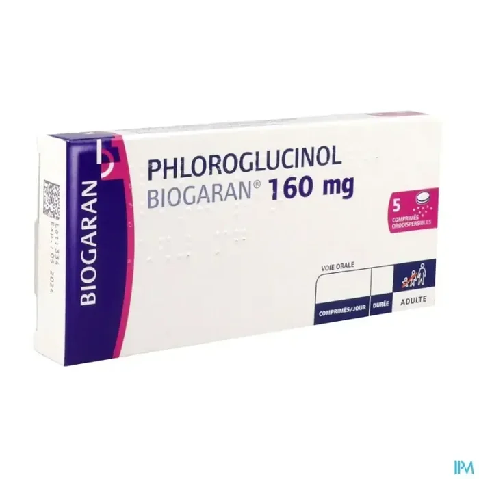 Phloroglucinol biogaran 160mg comprimé orodispersible 5