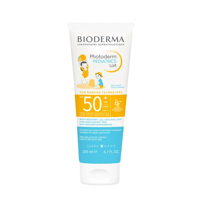 Photoderm Pediatrics Lait SPF50+ – Très Haute Protection Solaire 200 ml