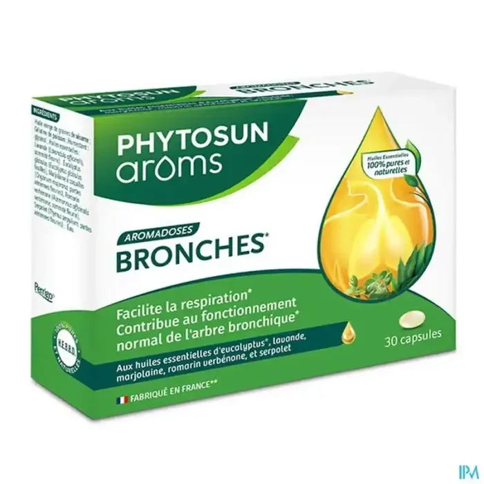 Phytosun aroms aromadoses bronches capsule 30