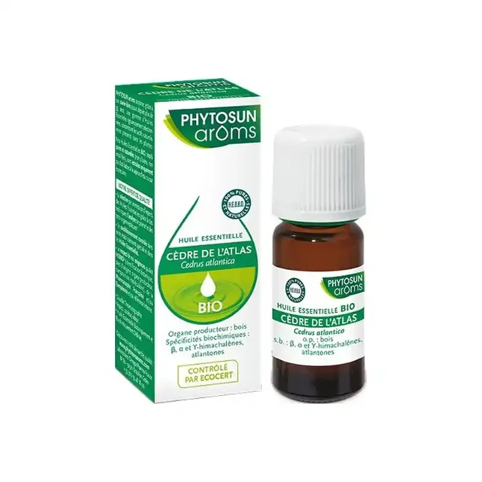 Phytosun Aroms Cedre de l‘Atlas huile essentielle bio 5ml