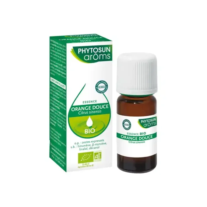 Phytosun aroms huile essentielle essence orange douce bio 10ml