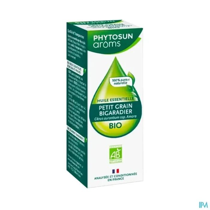 Phytosun aroms huile essentielle petit grain bigaradier bio 10ml