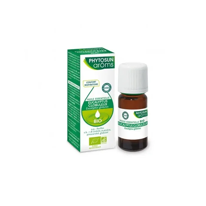 Phytosun aroms huiles essentielles eucalyptus globuleux bio 10ml