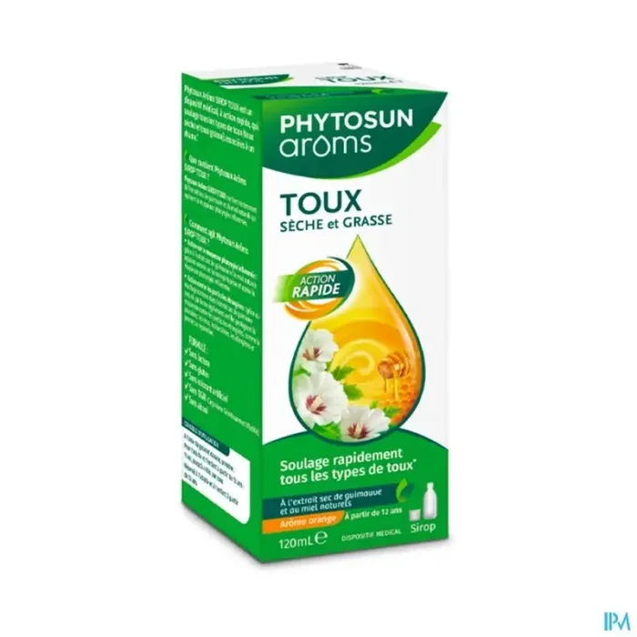 Phytosun aroms sirop toux mixte adulte 120ml