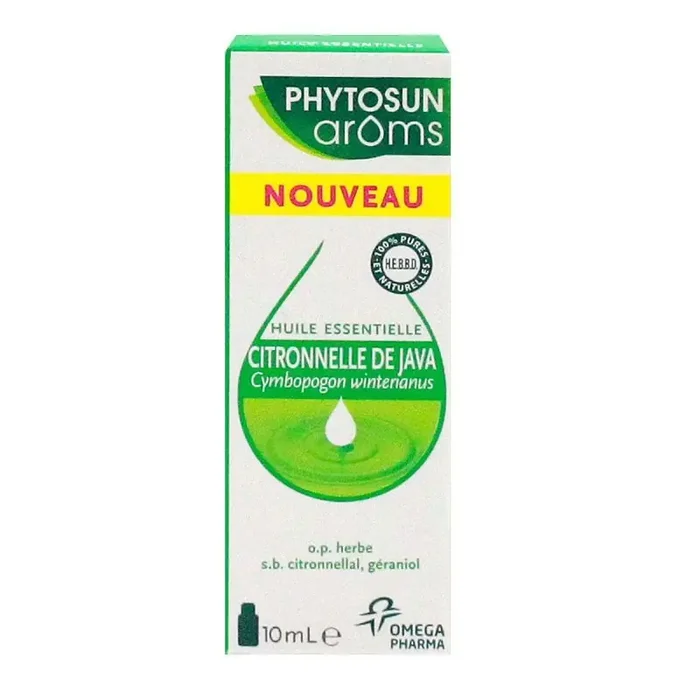 Phytosun Huile essentielle Citronnelle Java Flacon 10ml