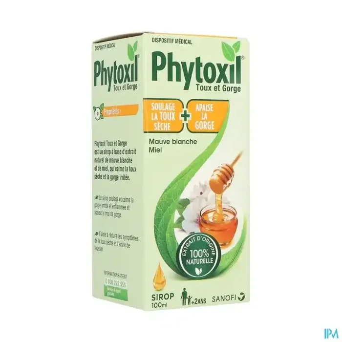 Phytoxil toux gorge sirop 100ml