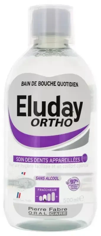 Pierre Fabre Oral Care – Eluday – Ortho Bain de Bouche 500 ml