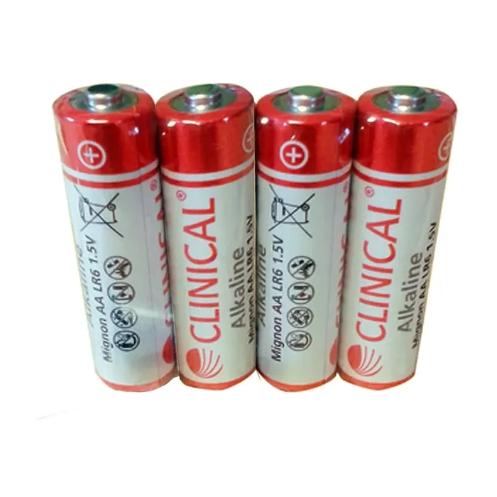 Pile alcaline Clinical 1,5V LR06 AA Lot de 4
