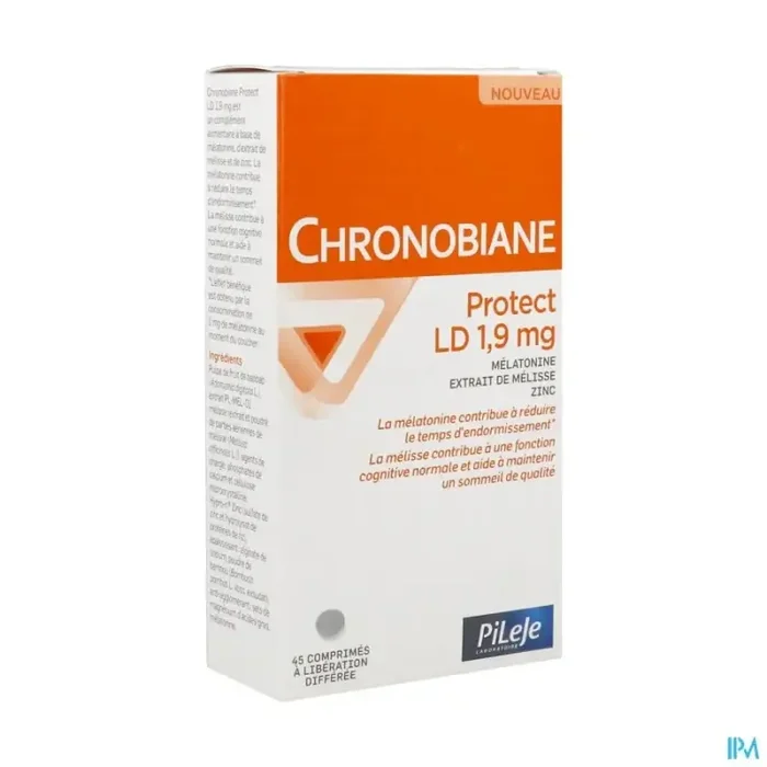 Pileje chronobiane protect 1mg9 comprime à liberation differee 45