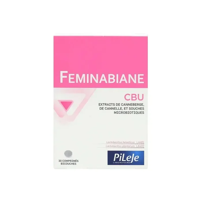 Pileje Feminabiane CBU 30 comprimes bicouches