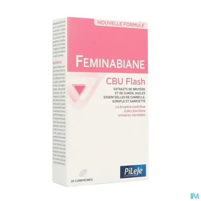 Pileje feminabiane cbu flash comprimé 20