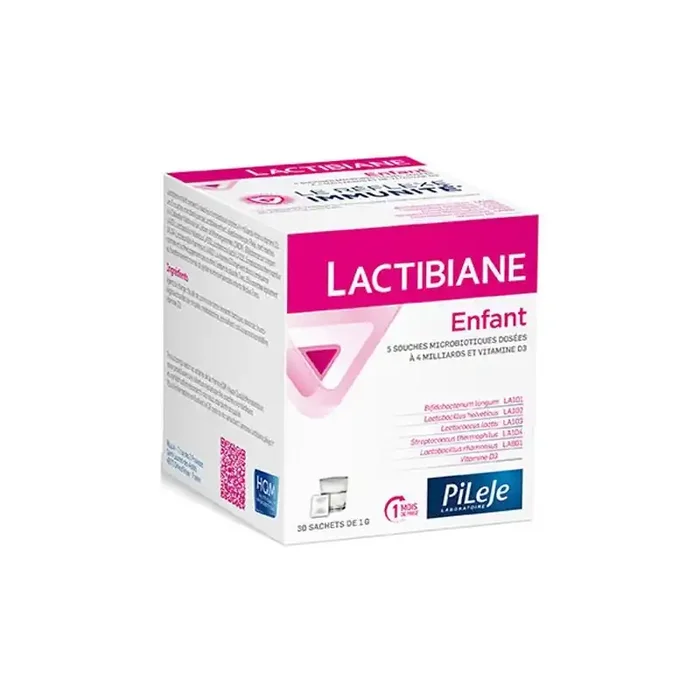 Pileje Lactibiane enfant 30 sachets de 1gr