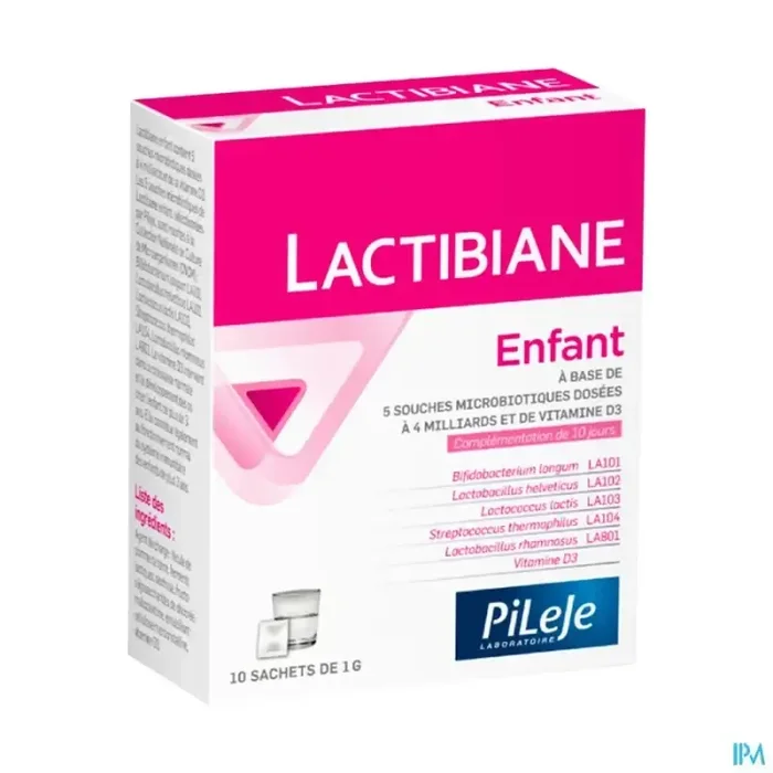 Pileje lactibiane enfant poudre 1g sachet 10