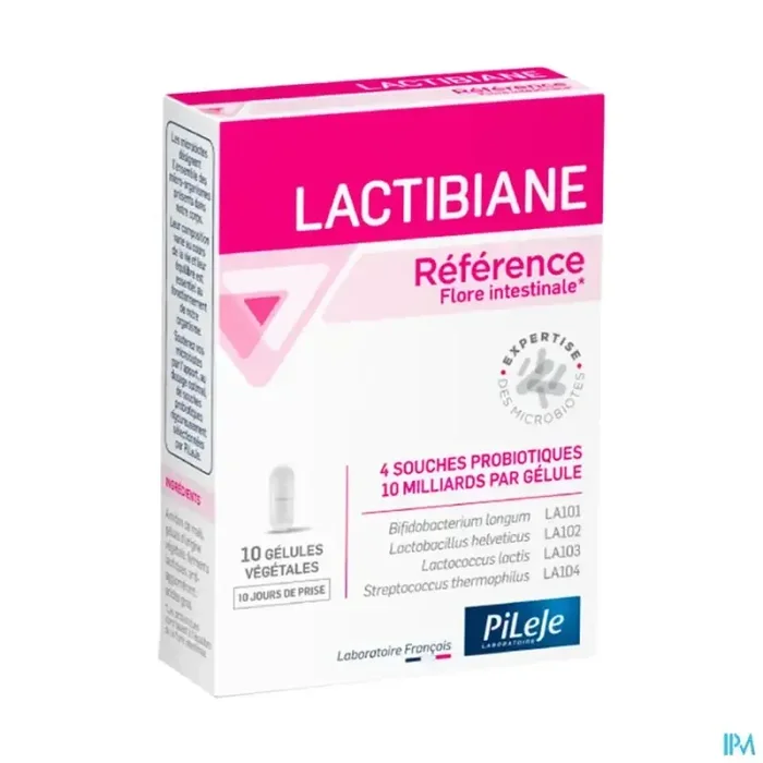 Pileje lactibiane reference gélule 10