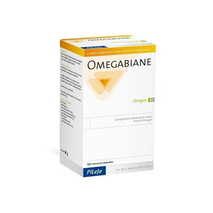 Pileje Omegabiane onagre 100 capsules
