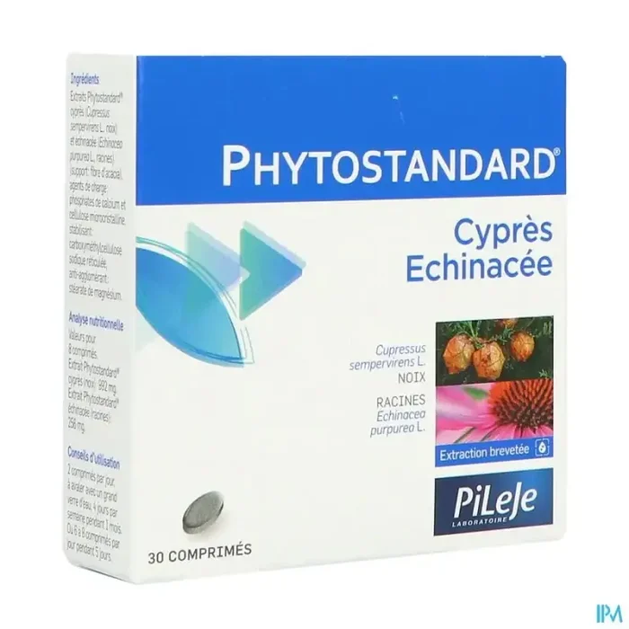 Pileje phytostandard cypres echinacee comprimé 30