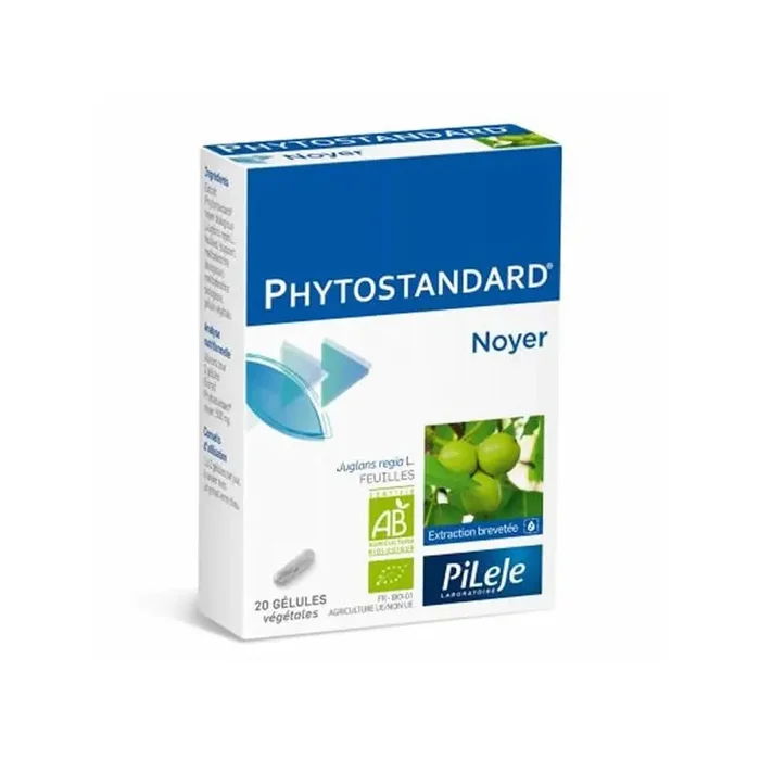 Pileje phytostandard noyer 20 gelules