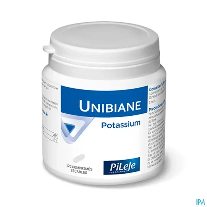 Pileje unibiane potassium comprime 120