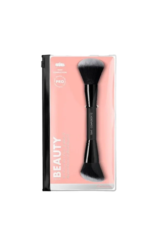 Pinceau double poudre et blush – Teint