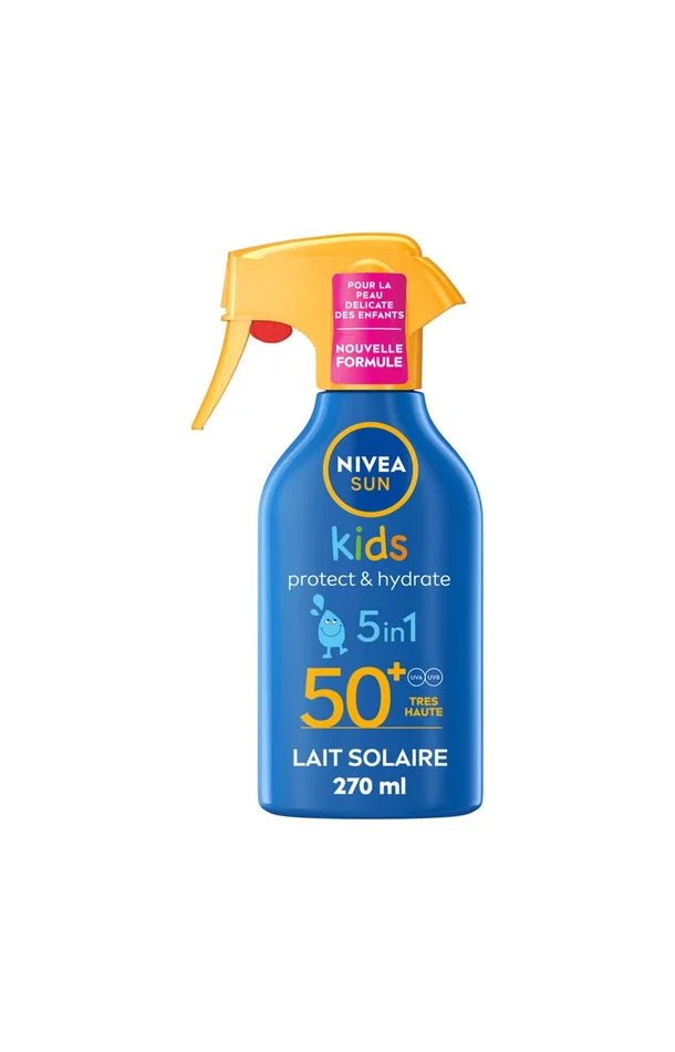 Pistolet solaire SPF 50+ – Kids Protect & Hydrate – Corps – Enfant – 270 ml