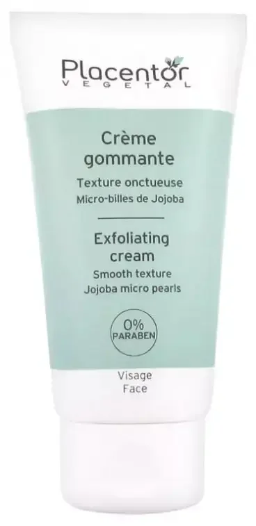 Placentor Végétal Crème Gommante Visage Tube 50 ml