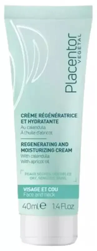 Placentor Végétal Crème Régénératrice Hydratante Peaux Sèches 40 ml