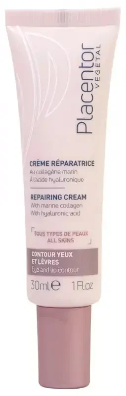 Placentor Végétal Crème Réparatrice Contour Des Yeux & Lèvres Tube 30 ml