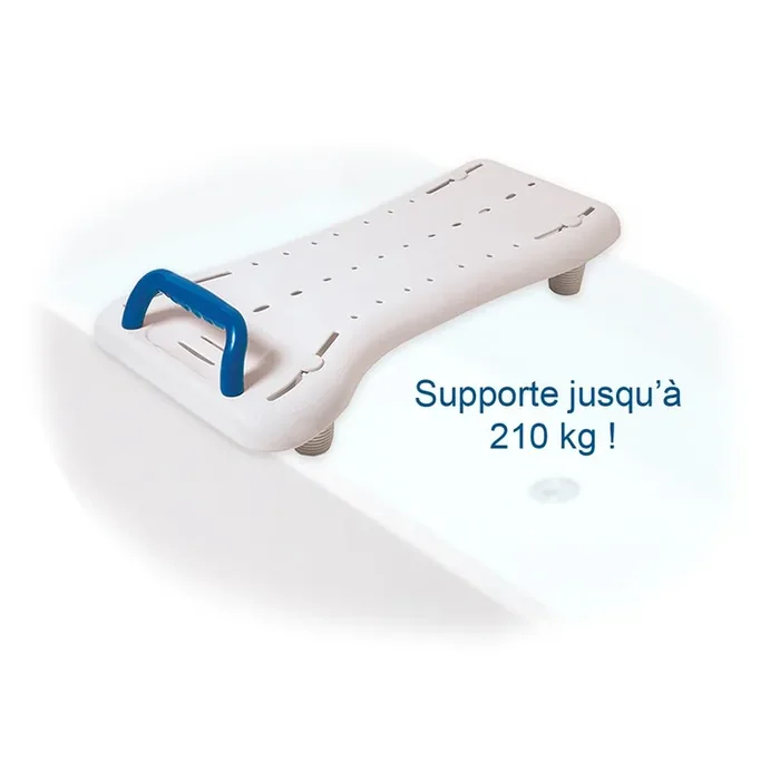 Planche de baignoire Benny XL pour soutenir personne assise lourde