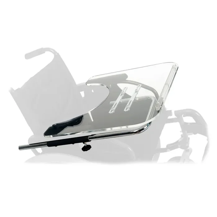 Plateau plexi pour Fauteuil Roulant