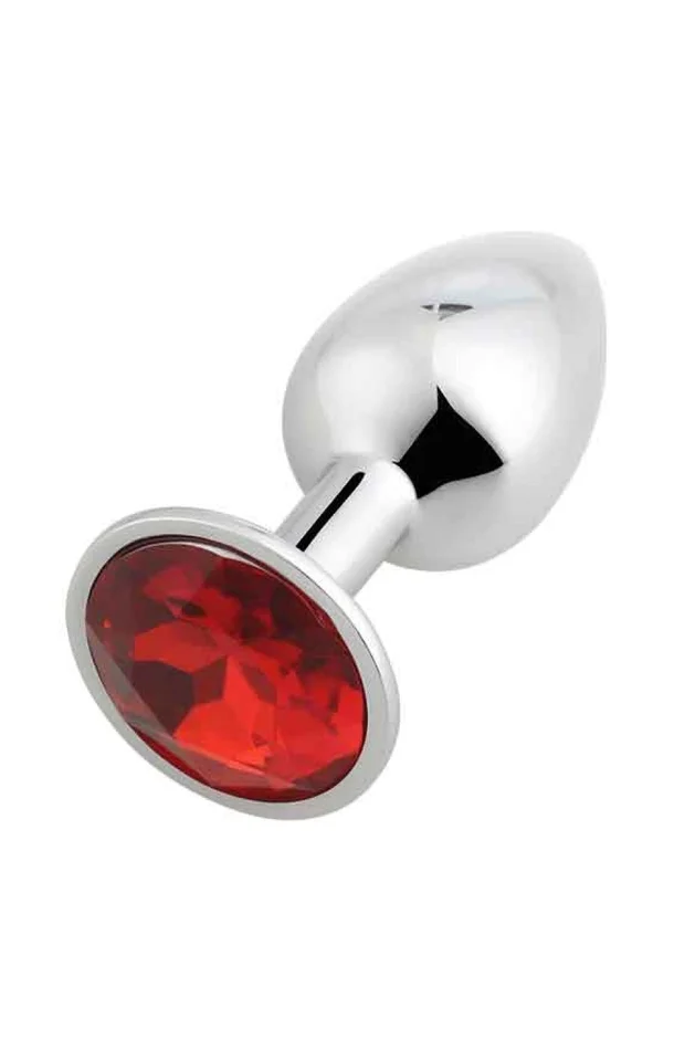 Plug anal bijou – Taille M – Rouge
