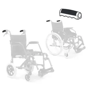 Poignée noire pour Fauteuil V200 ou Bobby