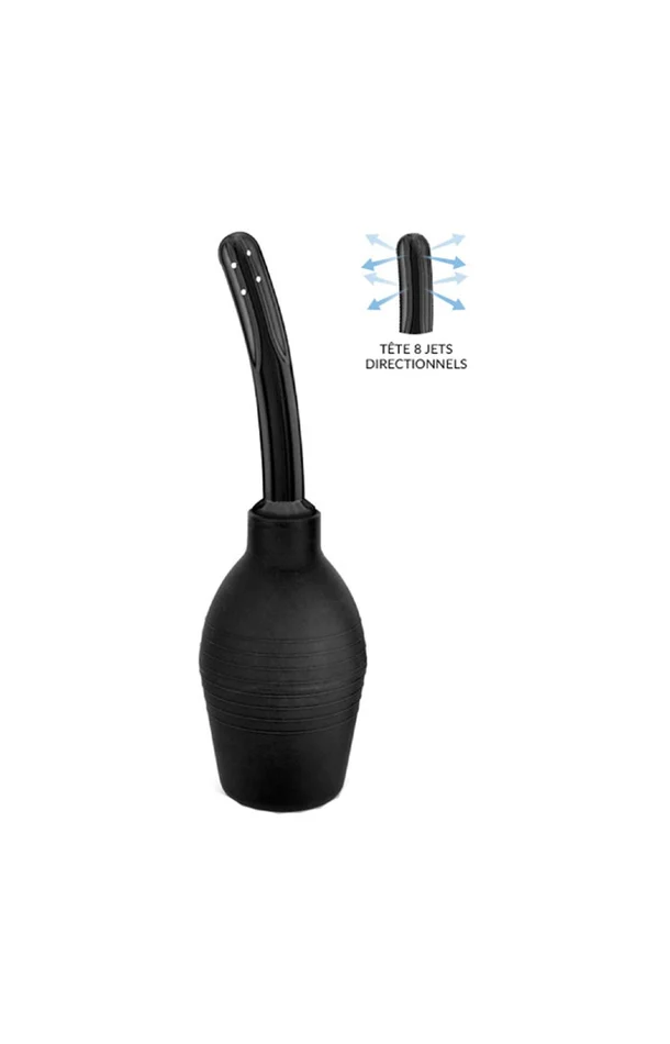 Poire de lavement avec 8 jets directionnels – 310 ml