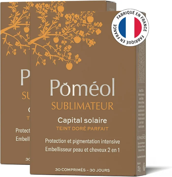 POMÉOL – Complément préparation bronzage – 2 x 30 jours