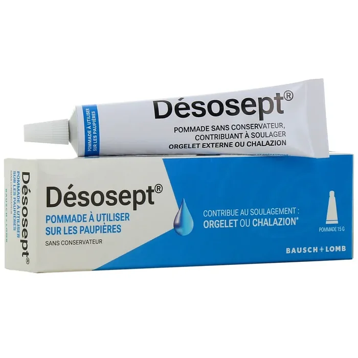 Pommade Désosept – Orgelet ou Chalazion Paupières – Tube 15g