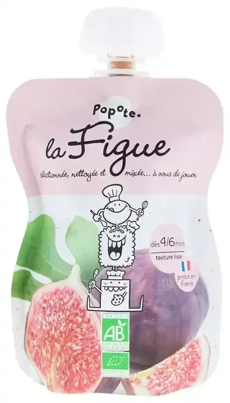 Popote Gourde La Figue Bio Dès 4/6 Mois 120 g