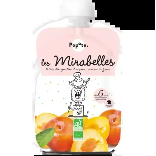 POPOTE GOURDE Les Mirabelles -120g