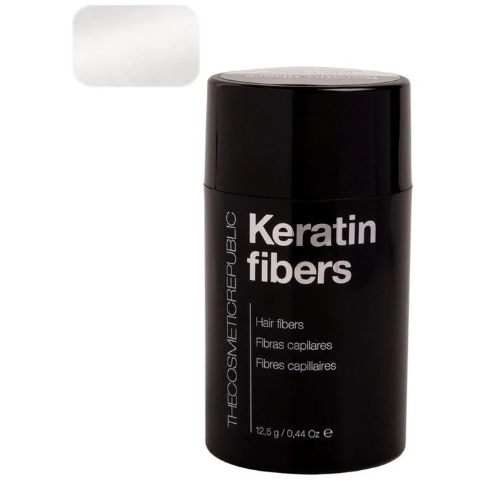 Poudre de microfibres de kératine – Blanc – 40 applications