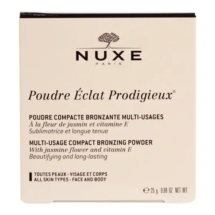 POUDRE ECLAT PRODIGIEUX – POUDRE COMPACTE BRONZANTE MULTI-USAGE