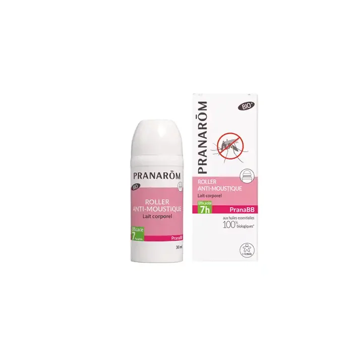 PRANABB ROLLER ANTIMOUSTIQUE LAIT CORPOREL BIO 30ML PRANAROM