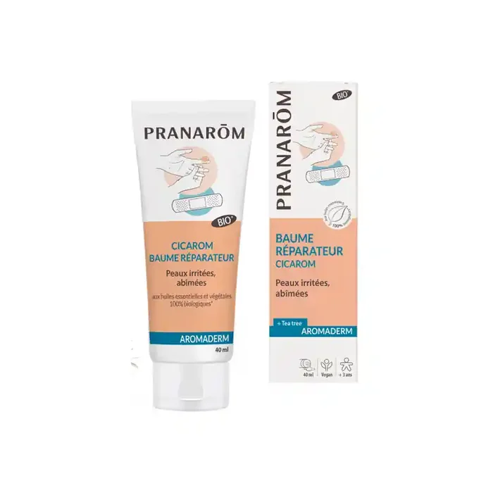 Pranarom aromaderm cicarom baume reparateur bio 40ml