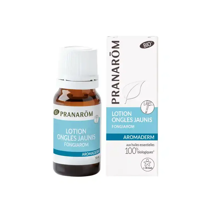 Pranarom aromaderm fongiarom lotion ongles jaunis bio 10ml