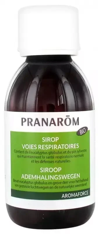 Pranarôm Aromaforce Sirop Voies Respiratoires Aux Huiles Essentielles Biologiques 150 ml