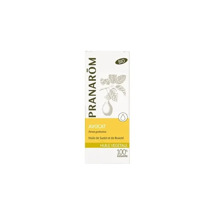 Pranarom Avocat huile hydratante flacon 50ml